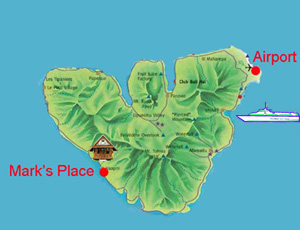 moorea map